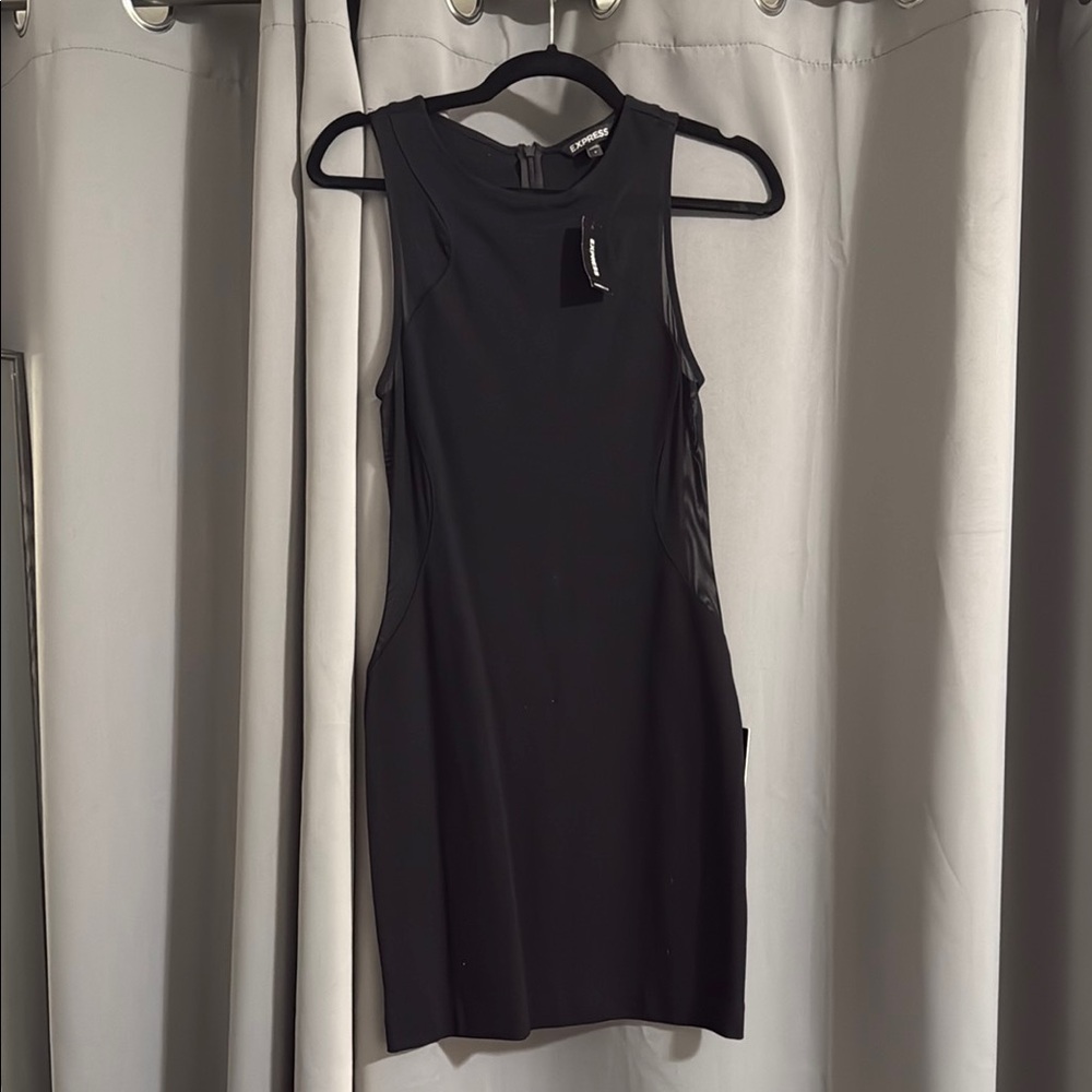 Elegant Black Sleeveless Dress